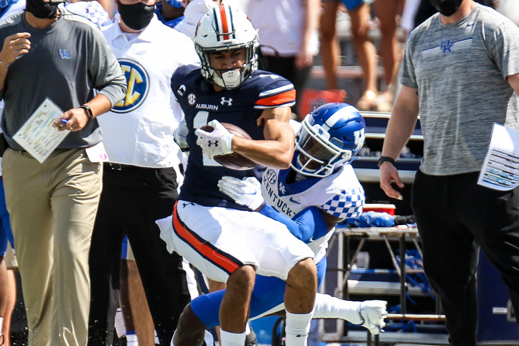 Auburn vs. Kentucky football